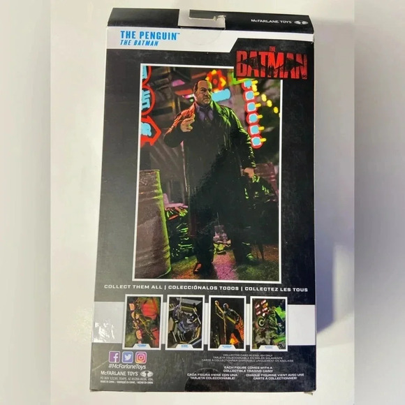 DC Multiverse - The Batman x McFarlane - The Penguin 7” Figure - BNIB 🐧 - Picture 11 of 11